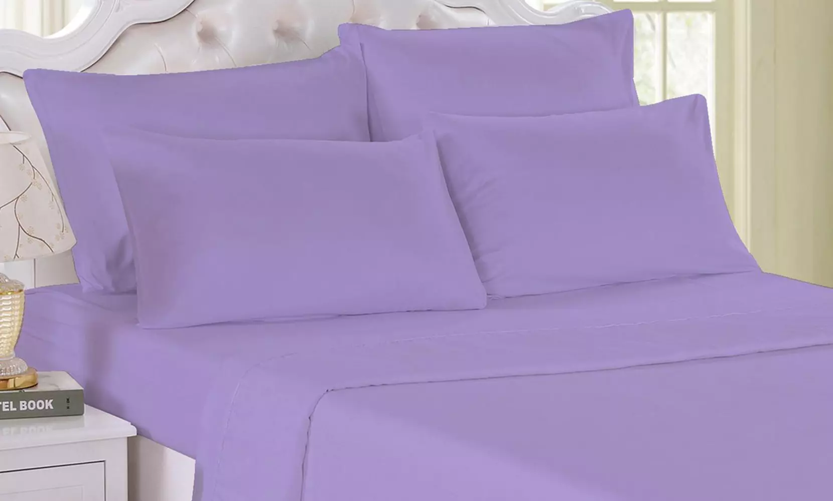 Deep-Pocket Organic Bamboo-Blend Sheet Set (6-Piece) - Primary Image