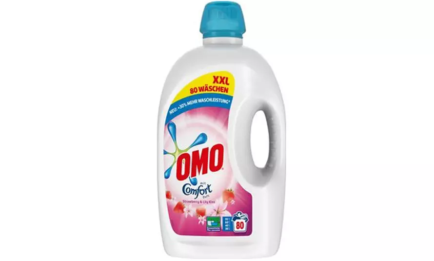 1x oder 2x Omo flüssiger Waschmittel 4 l nach Wahl - Second Medium