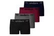 Lot de 4 ou 5 boxers pour hommes sans couture de la marque Umbro, taille au choix - Second Medium