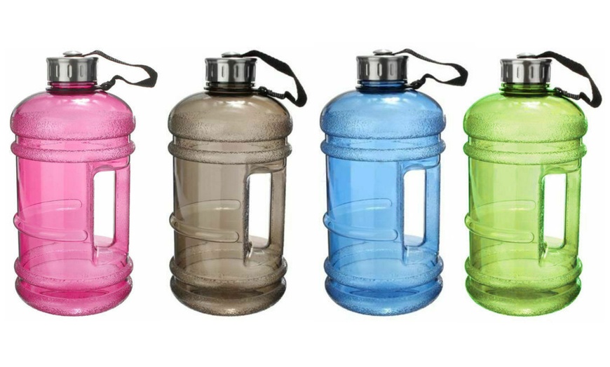 Image 1: 2.2L Gym Water Bottle