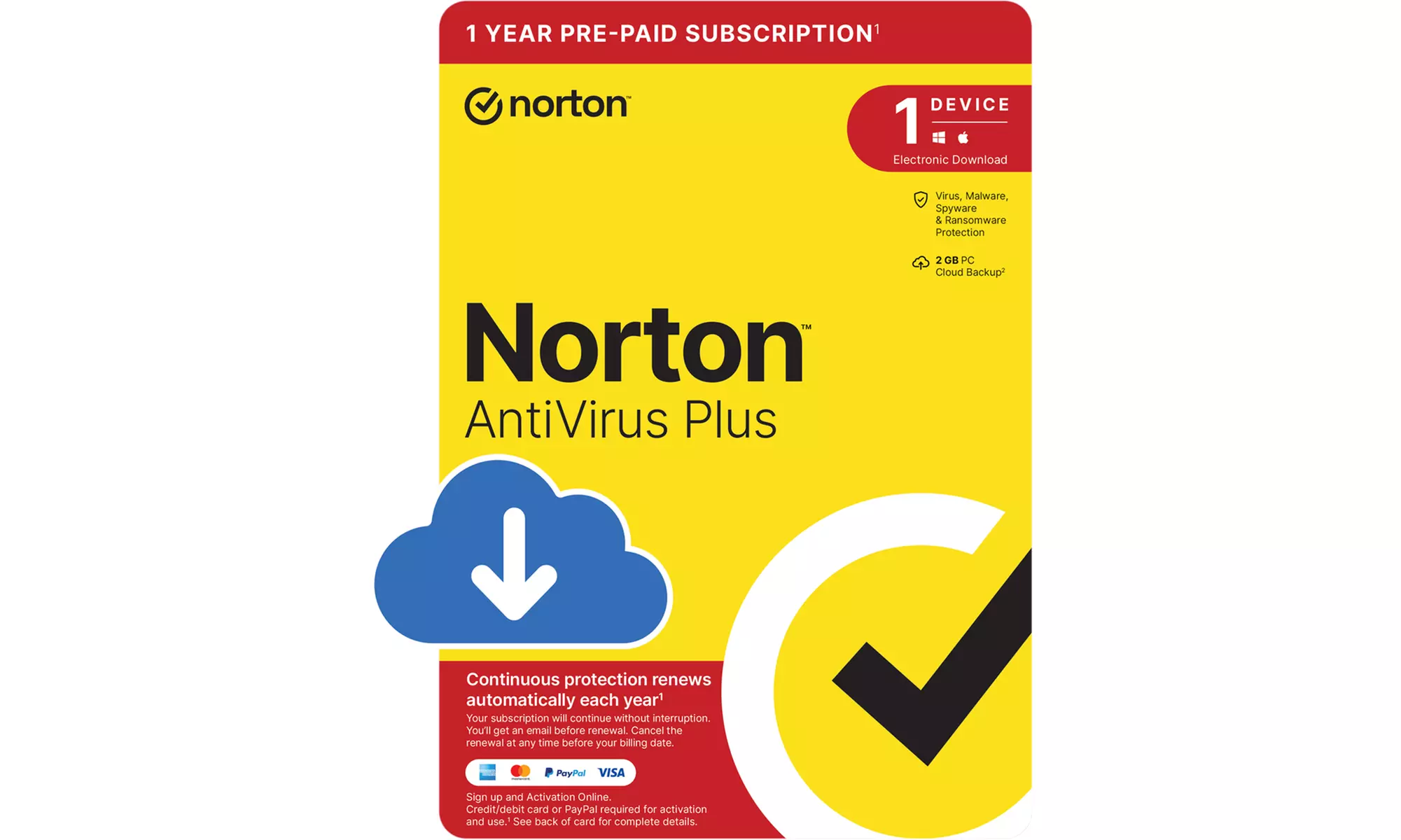 Norton AntiVirus Plus, VPN Standard, 360 Standard, 360 Deluxe oder 360 for Gamers 2025 als Download - Second Medium