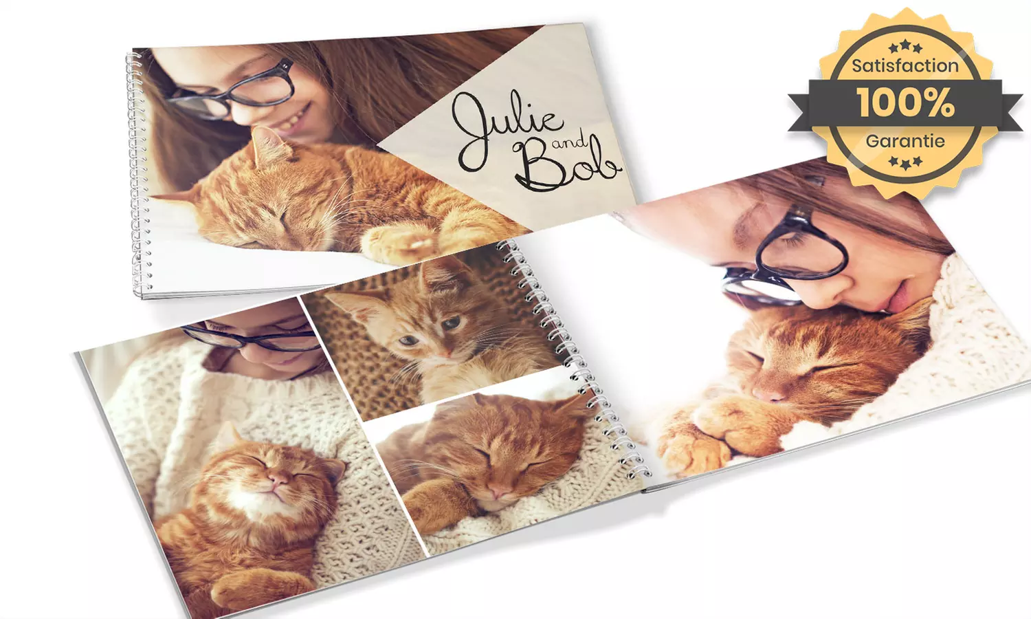 Livre photo à reliure spirale au choix de 20, 40 ou 60 pages sur Printerpix dès 4,99 € (jusqu'à 83% de réduction) - Primary Image