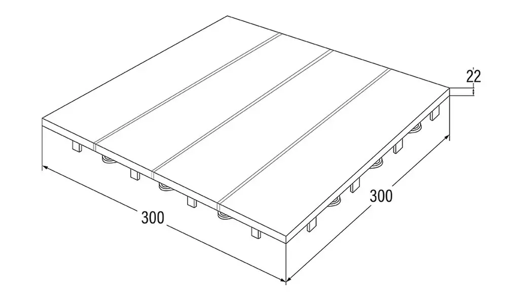 Home Deluxe WPC-Holzfliesen