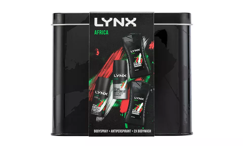 1, 2 ou 3 mini coffrets cadeaux soin pour hommes "Africa" de la marque Lynx - Image 5