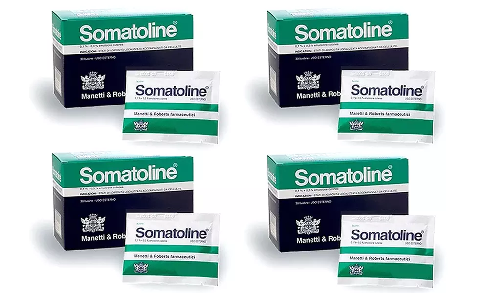 Hasta 120 sobre de emulsión cutánea anticelulítica Somatoline - Second Medium