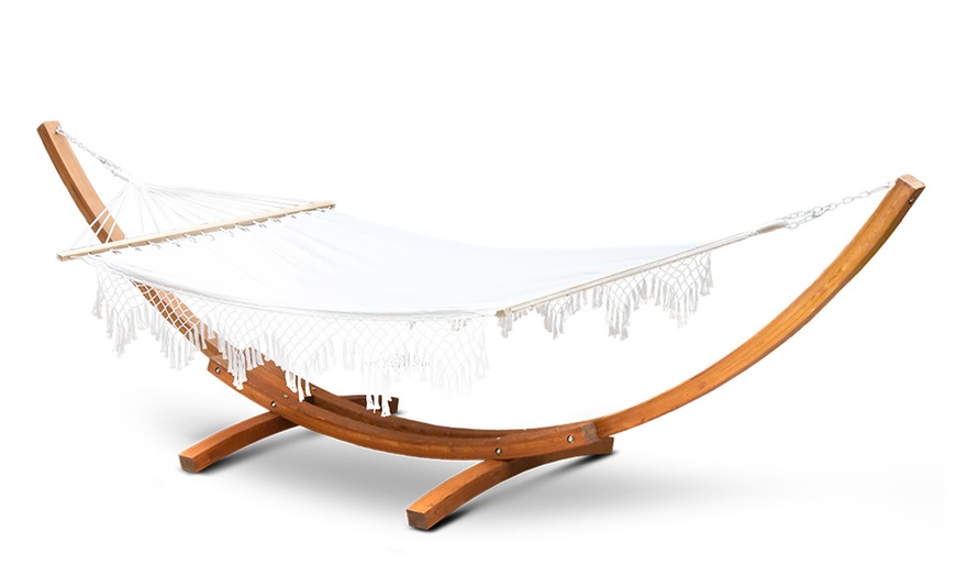 Image 5: Outdoor Bed Hammock