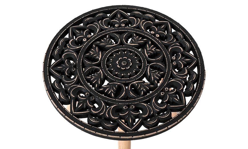 Image 6: Round Mandala Table