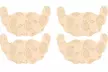 One, Two or Four Pairs of Adhesive Bra Breast Stickers - Image 5