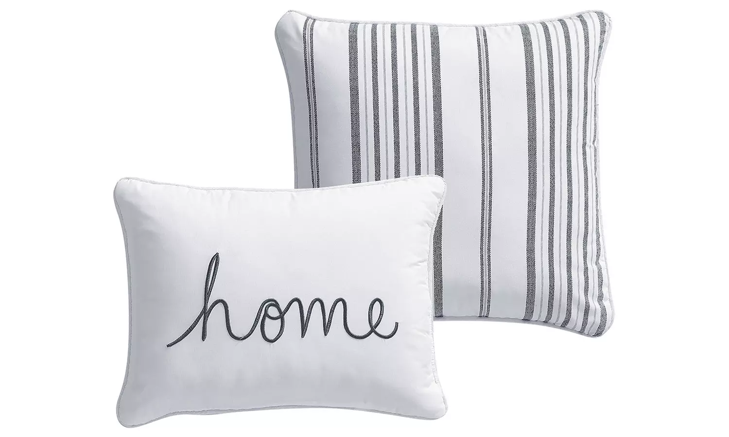 Princeton Farmhouse Microfiber Reversible Comforter Set (4- or 5-Piece) - Second Medium