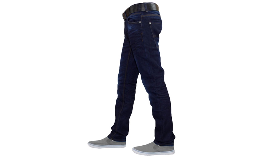 Image 8: Crosshatch Men's Denim Jeans