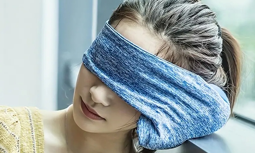 Image 1: Multifunctional Eye Mask with Neck Pillow 