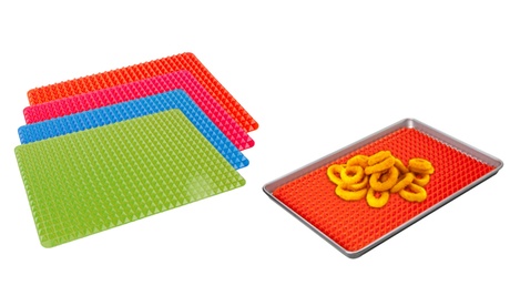 Fino a 4 tappetini in silicone per la cottura di cibi in forno