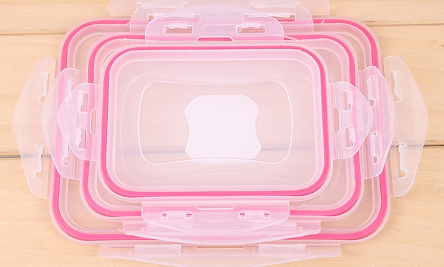 Image 6: Three-Piece Food Storage Container Set