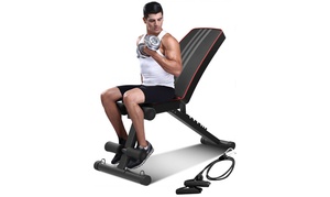  Adjustable Weights Gym Bench 