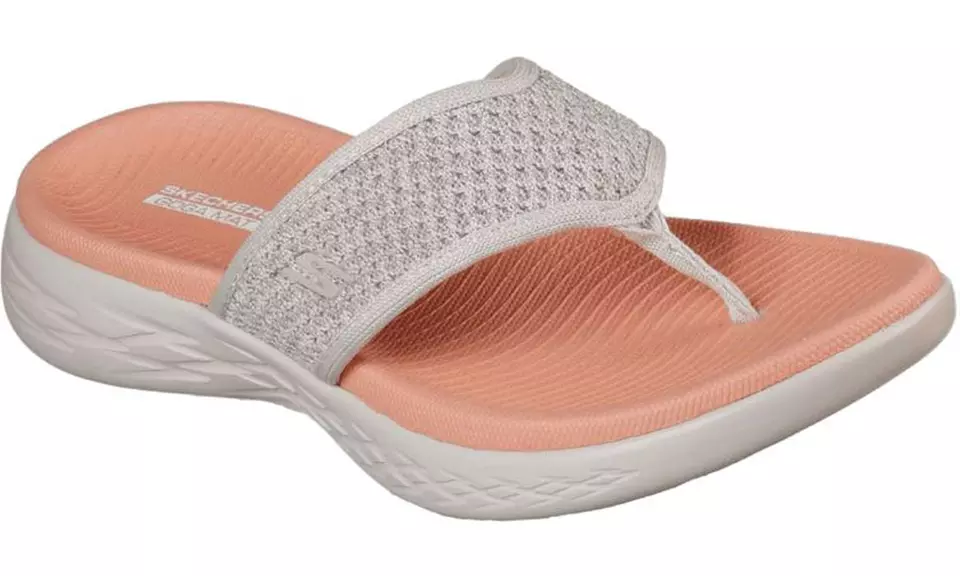 Sandales plates Skechers pour femmes - Second Medium