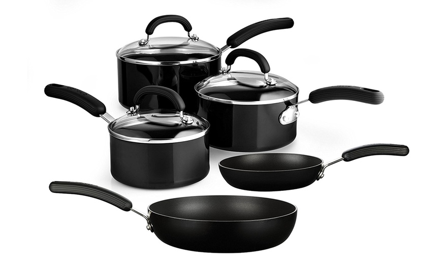 Image 1: Circulon Five-Piece Cookware Set