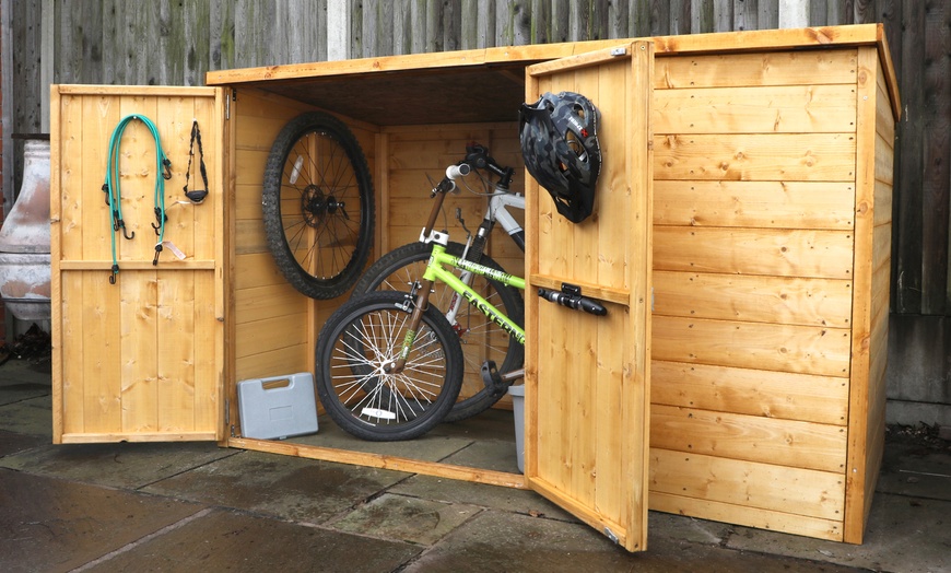 Image 3: Mercia Shiplap Pent Storage Shed