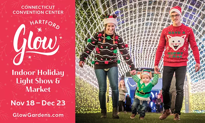 Glow Hartford 2023 - Holiday Light Festival and Market (November 18  through December 23, 2023) - Primary Image