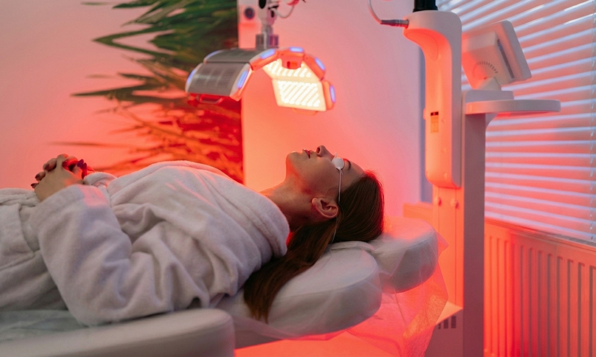 Rejuvenate Skin with High Frequency LED or Advanced Light Therapy