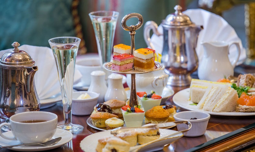 Opulent Traditional Afternoon Tea at 5-Star Bentley Hotel, London