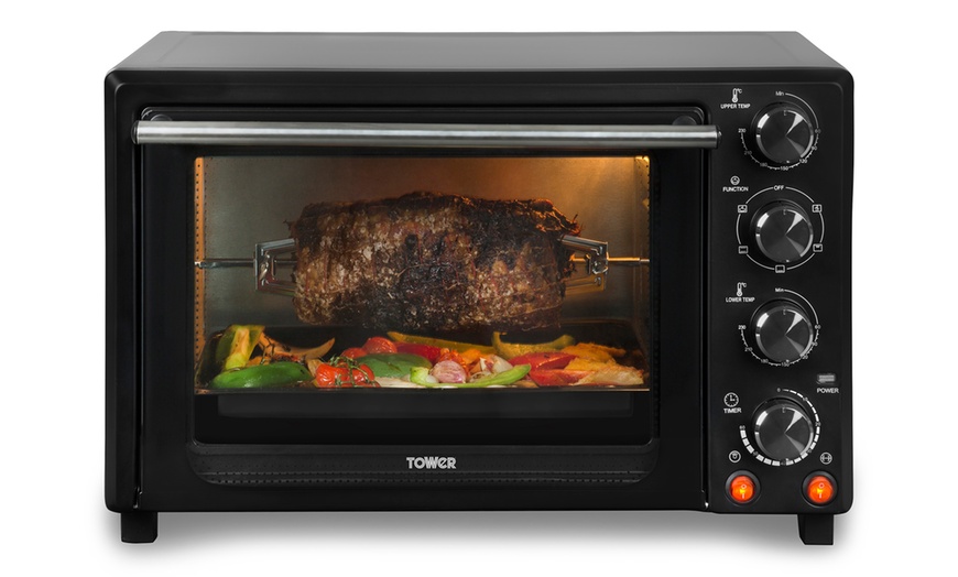 Image 2: Tower 800W Convection Oven