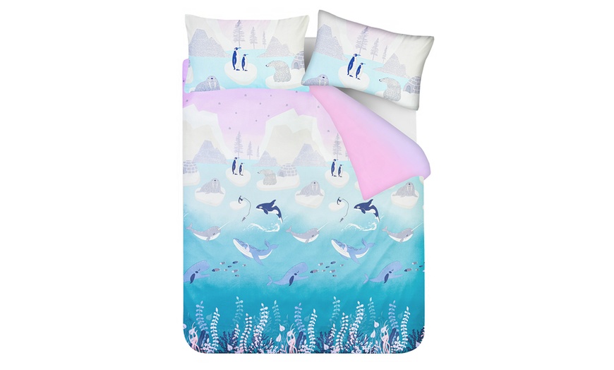 Image 16: Kids' Duvet Cover with Pillowcase and Fitted Sheet Complete Set