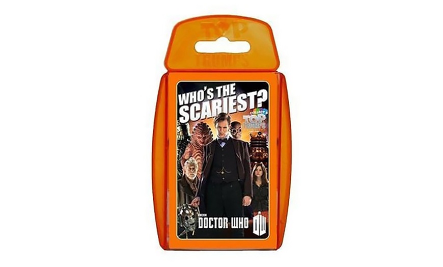 Image 1: Top Trumps Doctor Who Card Game