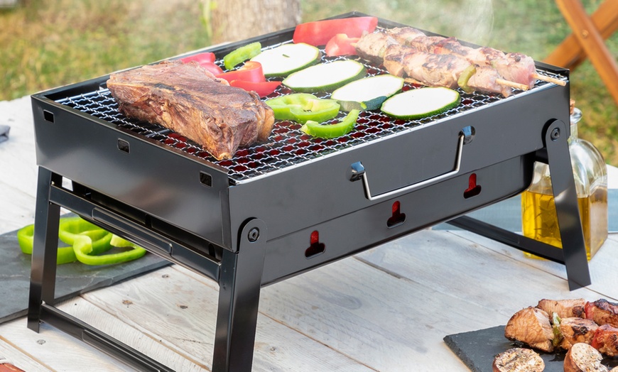 Image 23: Barbecue de table pliable au charbon de bois InnovaGoods