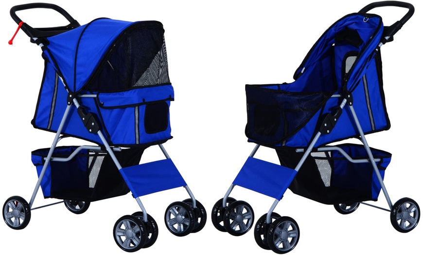 Image 6: PawHut Pet Stroller