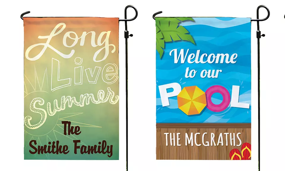 Personalized Garden Flag from Personalized Planet (Up to 44% Off) - Second Medium