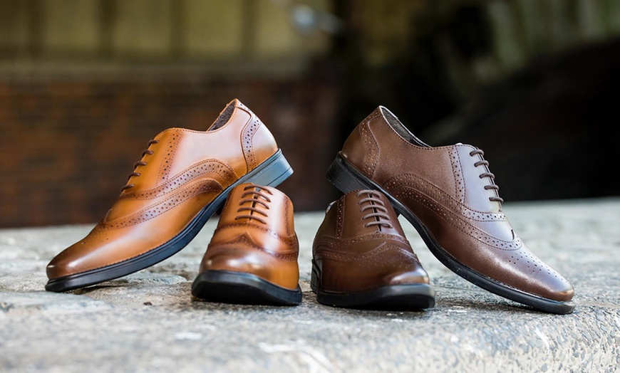 Image 2: Redfoot Men's Leather Brogues