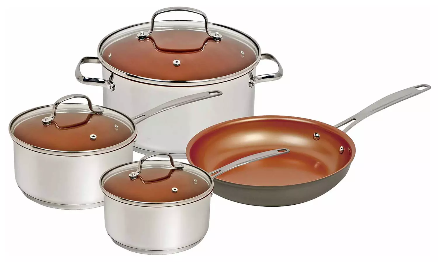 NuWave Nonstick Aluminum Cookware Set (7-Piece) - Primary Image