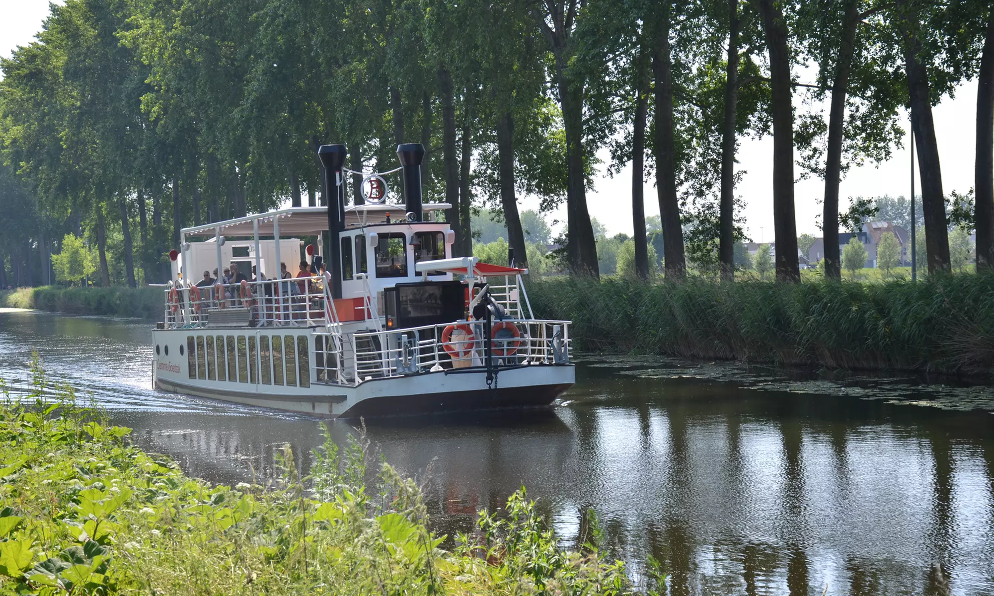 Ga mee op avontuur: retourticket voor boottocht vanuit Brugge of Damme