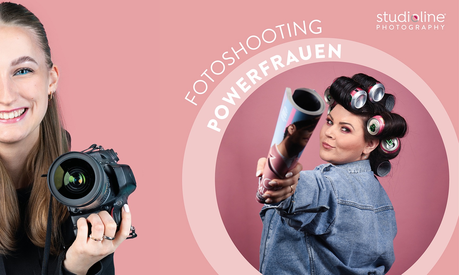 60 Min. studioline PHOTOGRAPHY Fotoshooting Erlebnis + Goldcard