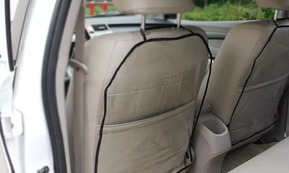 1x, 2x, oder 4x Auto-Schonbezug aus Nylon für den Rücken des Vordersitzes - Second Medium