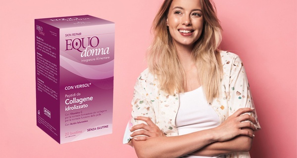 1, 3 o 6 confezioni di Equodonna Collagene Skin Repair