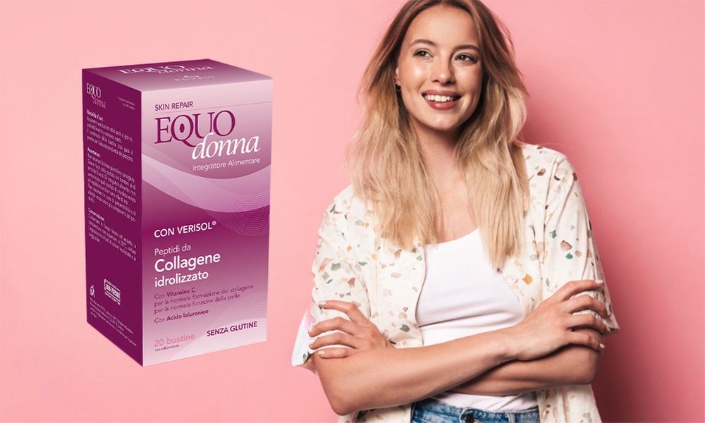 1, 3 o 6 confezioni di Equodonna Collagene Skin Repair