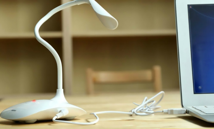 Image 3: Flexible LED Desk Lamp