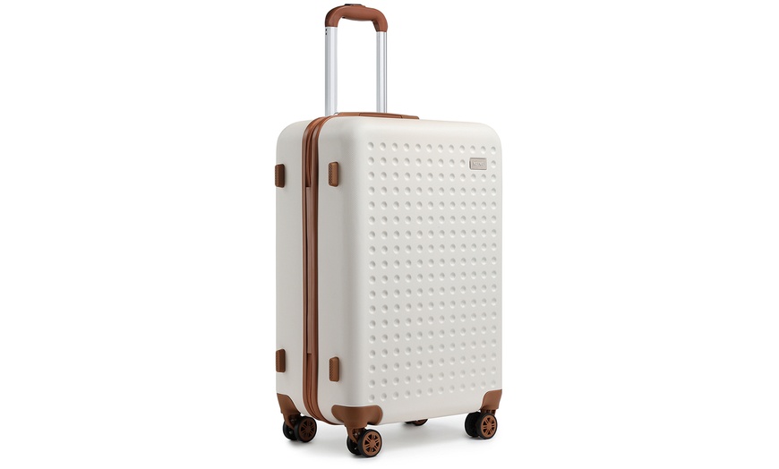 Image 15: Valise ABS avec design circulaire