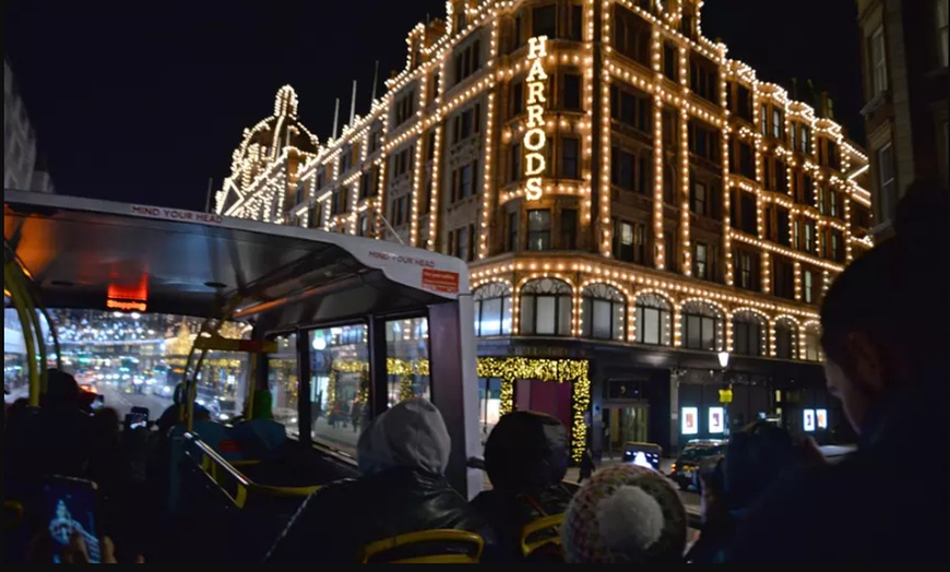 Image 6: Live Guided Christmas Lights Bus Tour for Child or Adult 