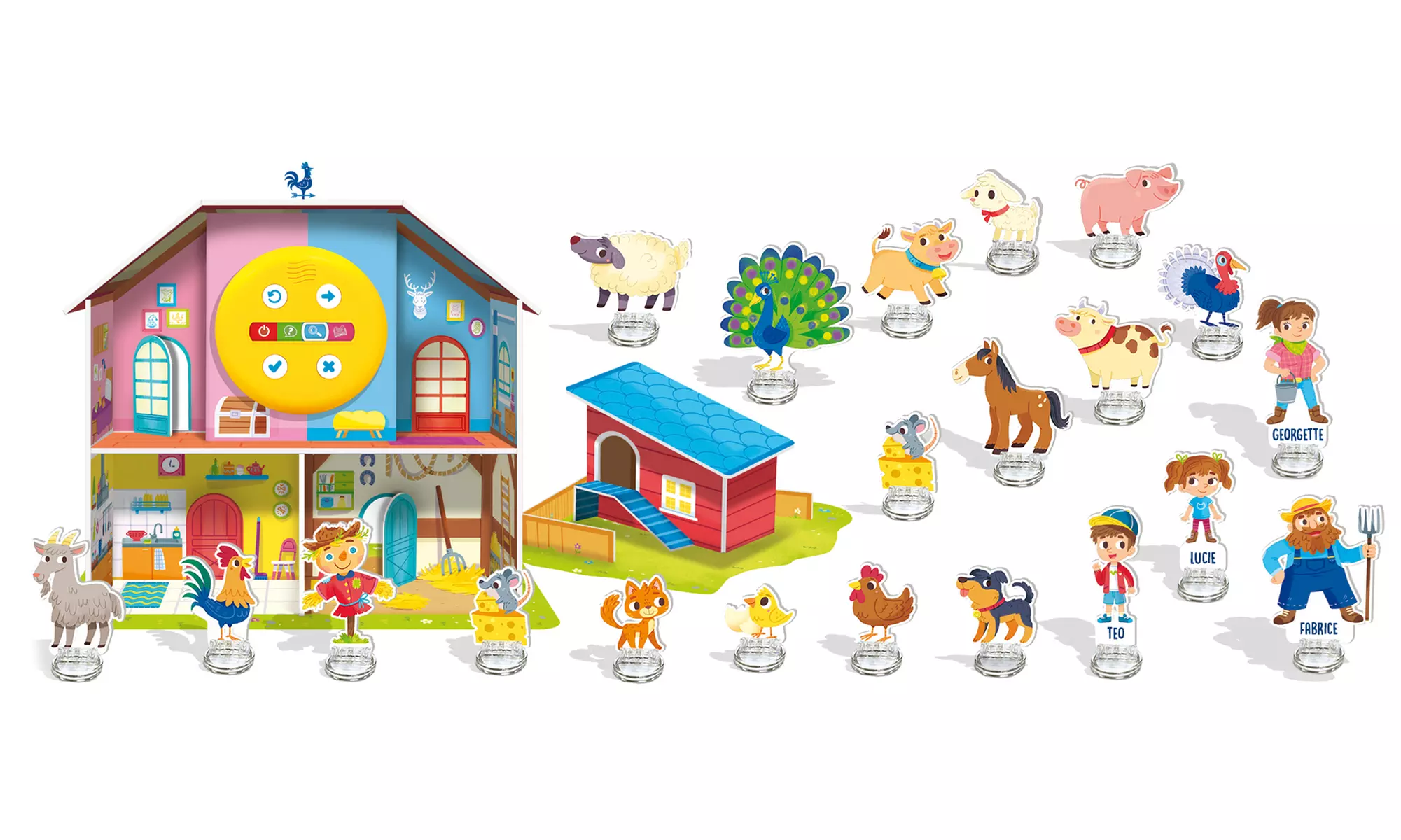 Jeu interactif Carotina de LISCIANI - La Grande Ferme Parlante - Second Medium