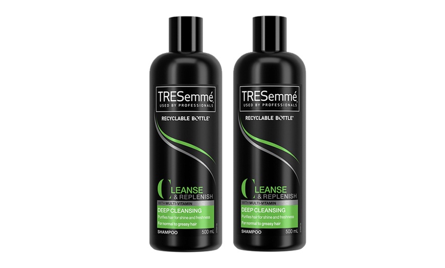 Image 3: Two-Pack of TRESemme Shampoo 500ml or 900ml