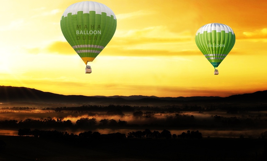 Image 1: Choice of Hot Air Balloon Flight: For One Child and 1, 2 or 4 Adults