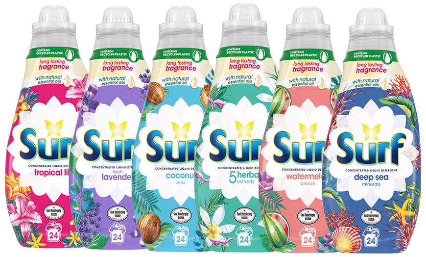 Image 25: Four- or Eight-Pack of Surf Liquid Detergent, up to 24 Washes