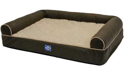 Sealy Orthopedic Foam Couch-Style Dog Bed