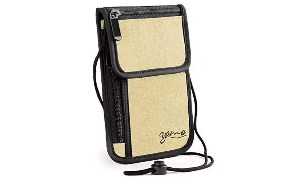 YOMO Classic Travel Neck Wallet and Passport Holder - Second Medium