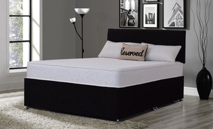 Deep-Quilted Memory Foam Mattress