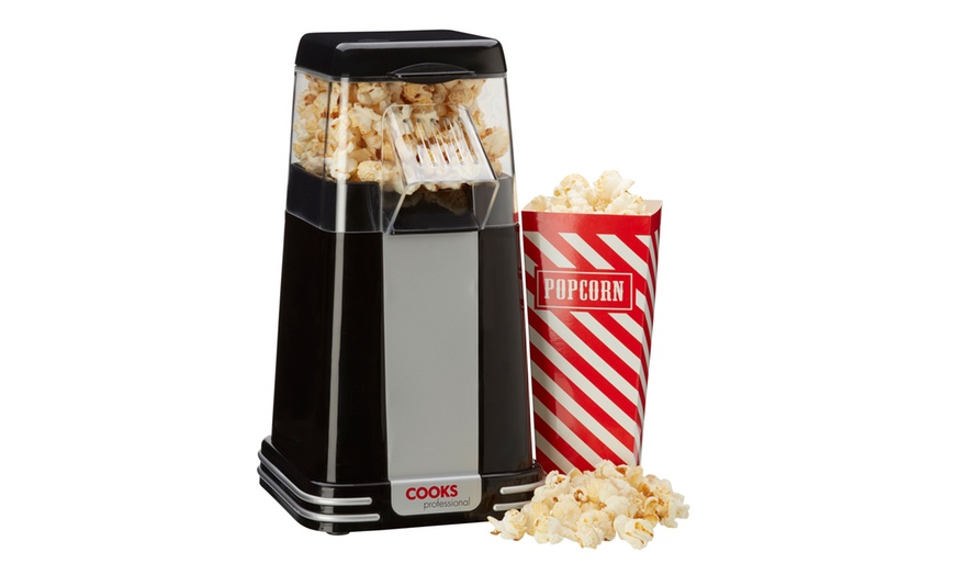 Image 4: Retro Popcorn Maker Set