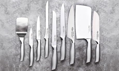 Set di 9 coltelli San Ignacio in acciaio inox