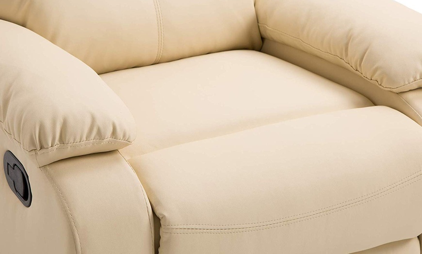 Image 4: Padded Recliner Armchair